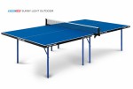 Теннисный стол всепогодный Sunny Light Outdoor blue облегченный вариант 6015 s-dostavka - магазин СпортДоставка. Спортивные товары интернет магазин в Кемерово 