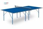 Теннисный стол для помещения swat Hobby 2 blue любительский стол для использования в помещениях 6010 s-dostavka - магазин СпортДоставка. Спортивные товары интернет магазин в Кемерово 