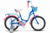 Детский велосипед Stels Jolly 16" V010 синий розовый - магазин СпортДоставка. Спортивные товары интернет магазин в Кемерово 