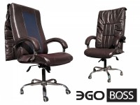 Офисное массажное кресло EGO BOSS EG1001 BORDO в комплектации ELITE и PREMIUM - магазин СпортДоставка. Спортивные товары интернет магазин в Кемерово 