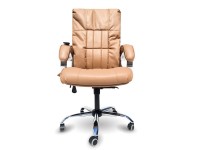 Офисное массажное кресло EGO BOSS EG1001 Орех в комплектации LUX - магазин СпортДоставка. Спортивные товары интернет магазин в Кемерово 