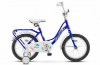 Детский велосипед Stels Wind 16" Z020 синий - магазин СпортДоставка. Спортивные товары интернет магазин в Кемерово 