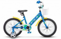 Детский велосипед Stels Captain 16" V010 синий - магазин СпортДоставка. Спортивные товары интернет магазин в Кемерово 