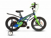 Детский велосипед Stels Galaxy Pro 16" V010 зеленый - магазин СпортДоставка. Спортивные товары интернет магазин в Кемерово 